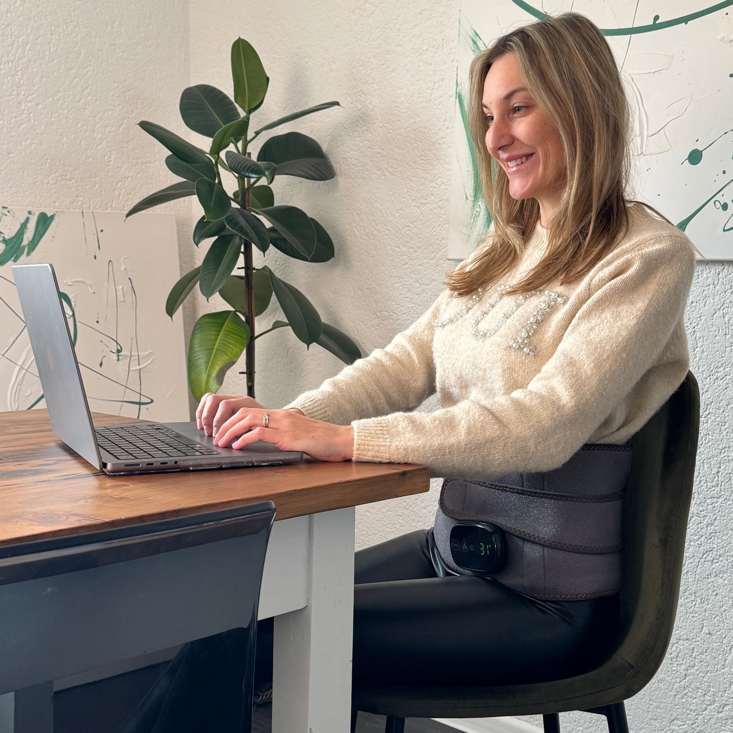 SINTIVO™ Draadloze Infrarood Warmteband voor Pijnverlichting