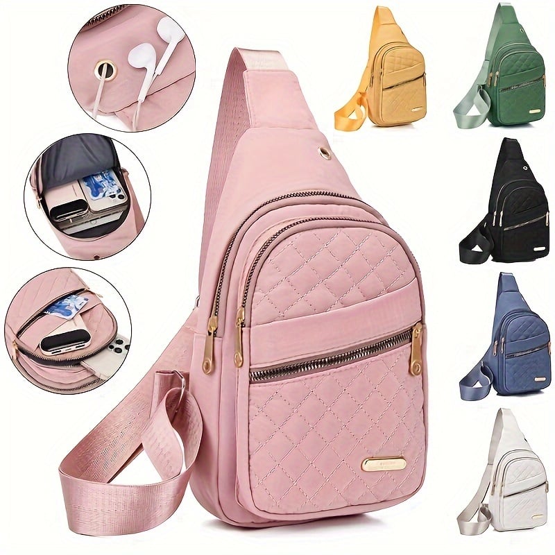 SINTIVO™ Effen Kleur Crossbody Handtas voor Dames.