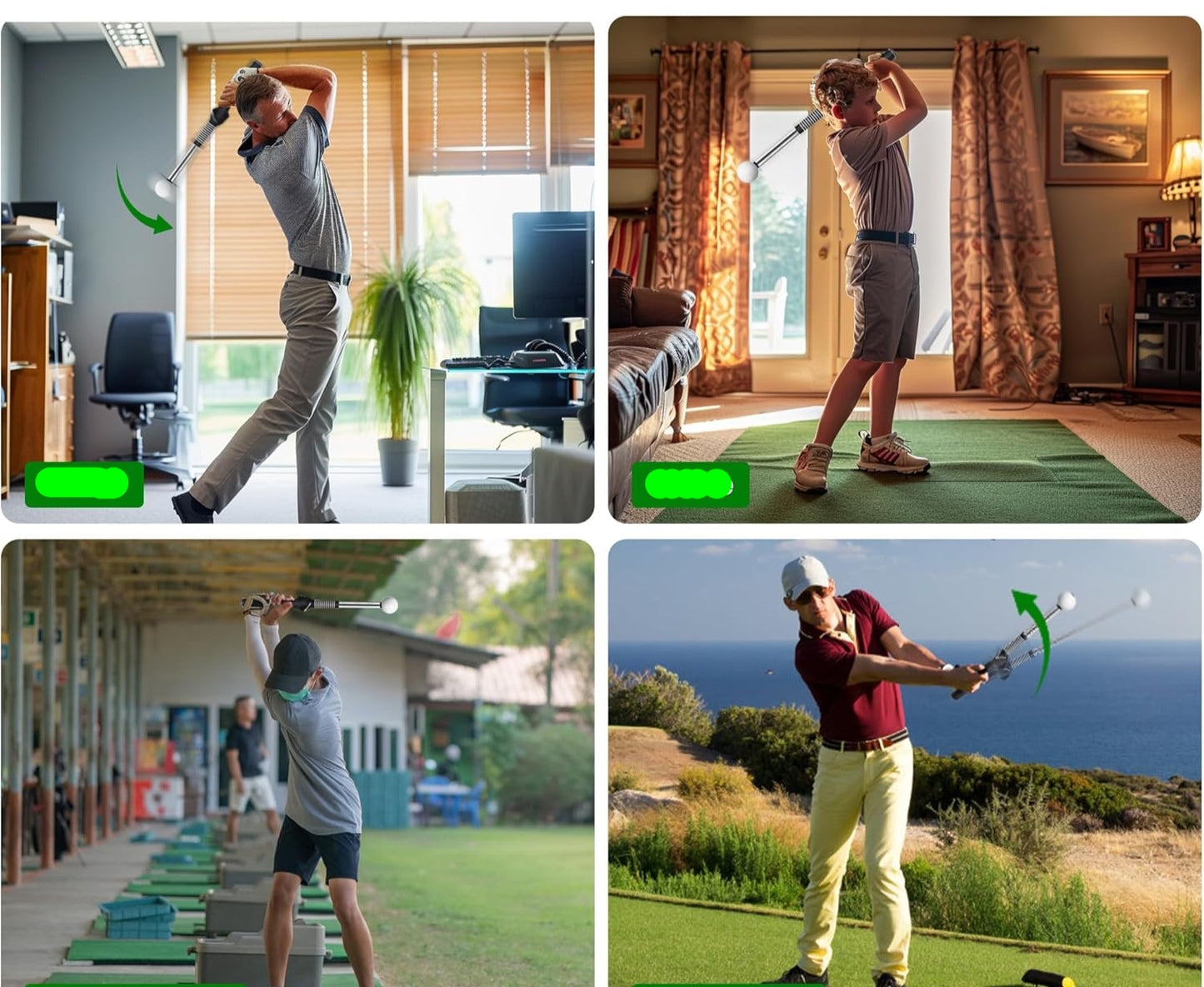SINTIVO™ Golf Swing Trainer Stick