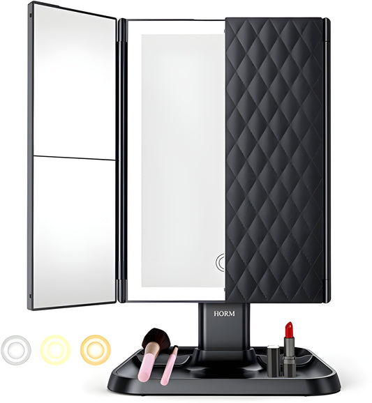 SINTIVO™ Drievoudige LED Makeup spiegel