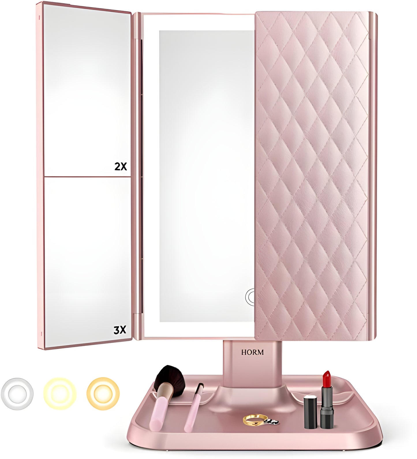 SINTIVO™ Drievoudige LED Makeup spiegel