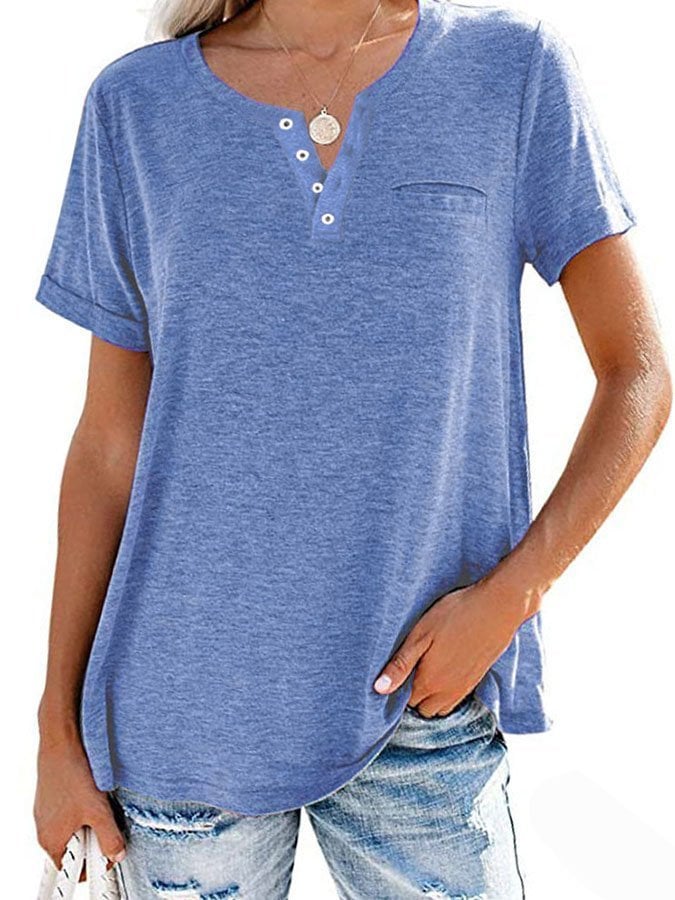 SINTIVO™ Simpele Pasvorm Zakshirt