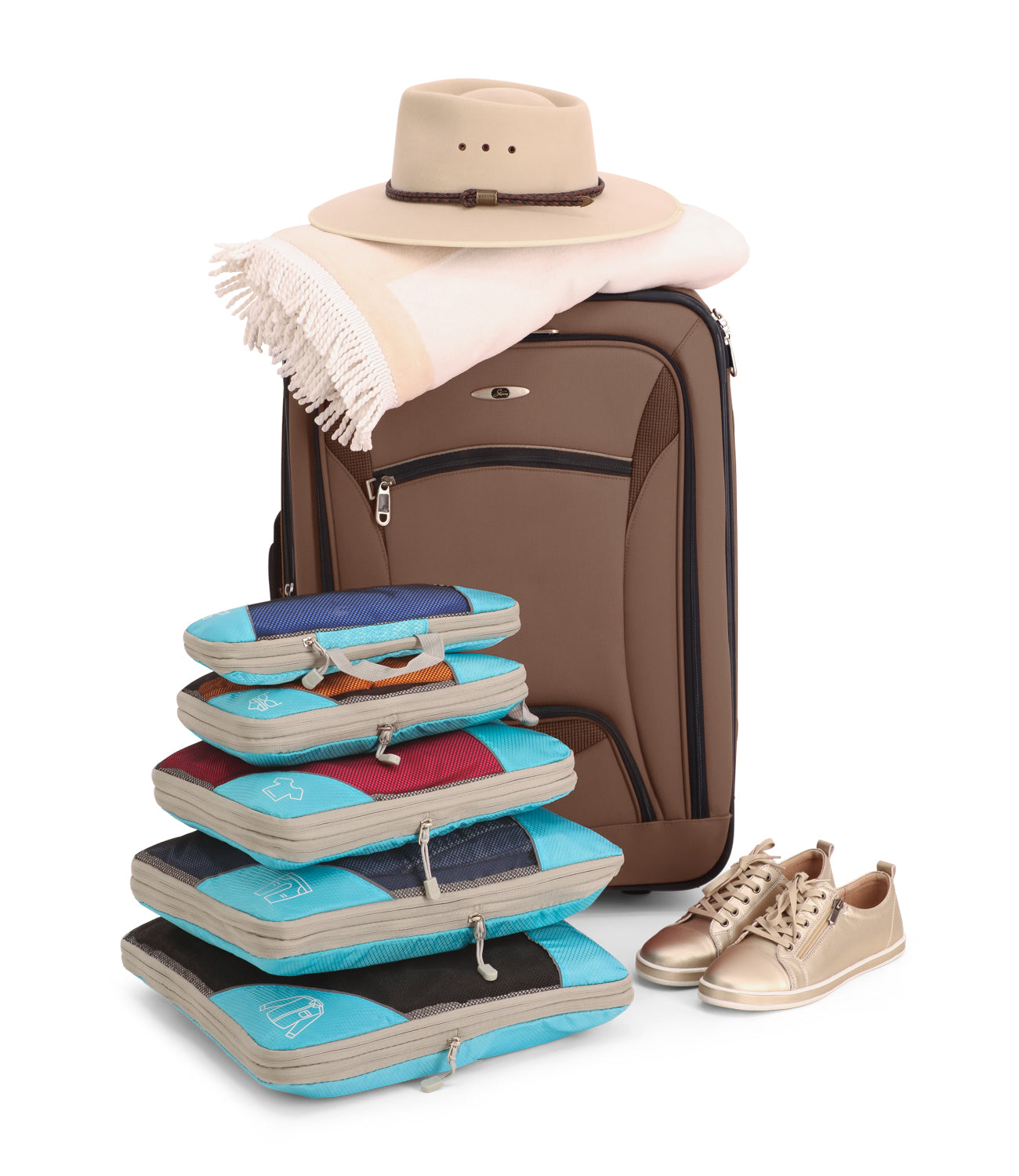 SINTIVO™ Packing Cubes 5-delige set