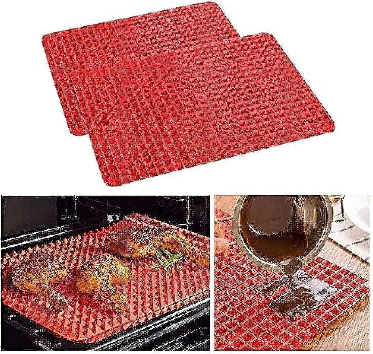 SINTIVO™ Herbruikbare Antiaanbak Bakmat