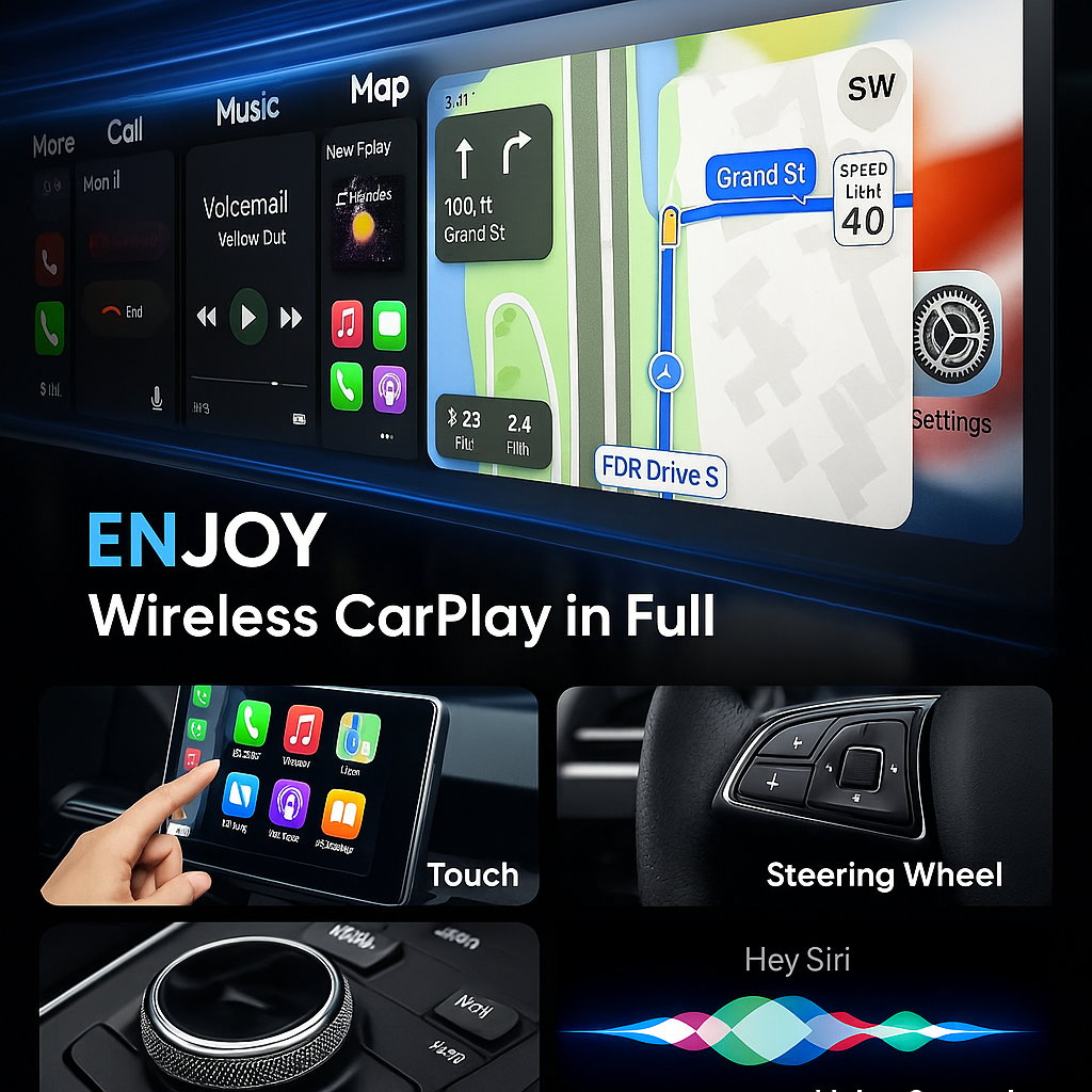 SINTIVO™ Wireless CarPlay Adapter