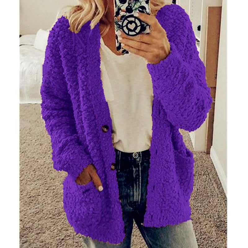 SINTIVO™ Cardigan Casual Fluwelen Korte Jas