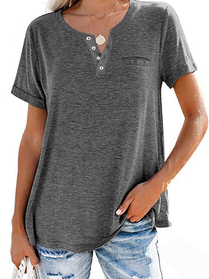 SINTIVO™ Simpele Pasvorm Zakshirt