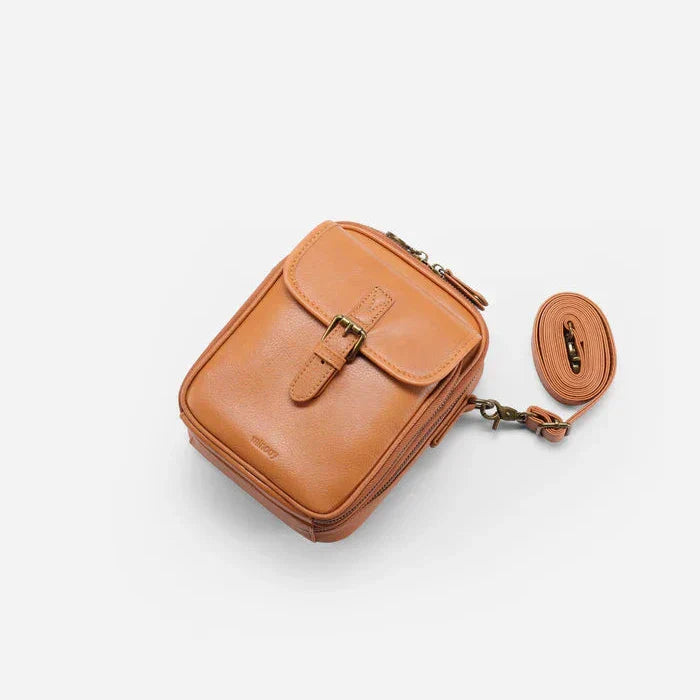 SINTIVO™ Vintage Leren Schoudertas