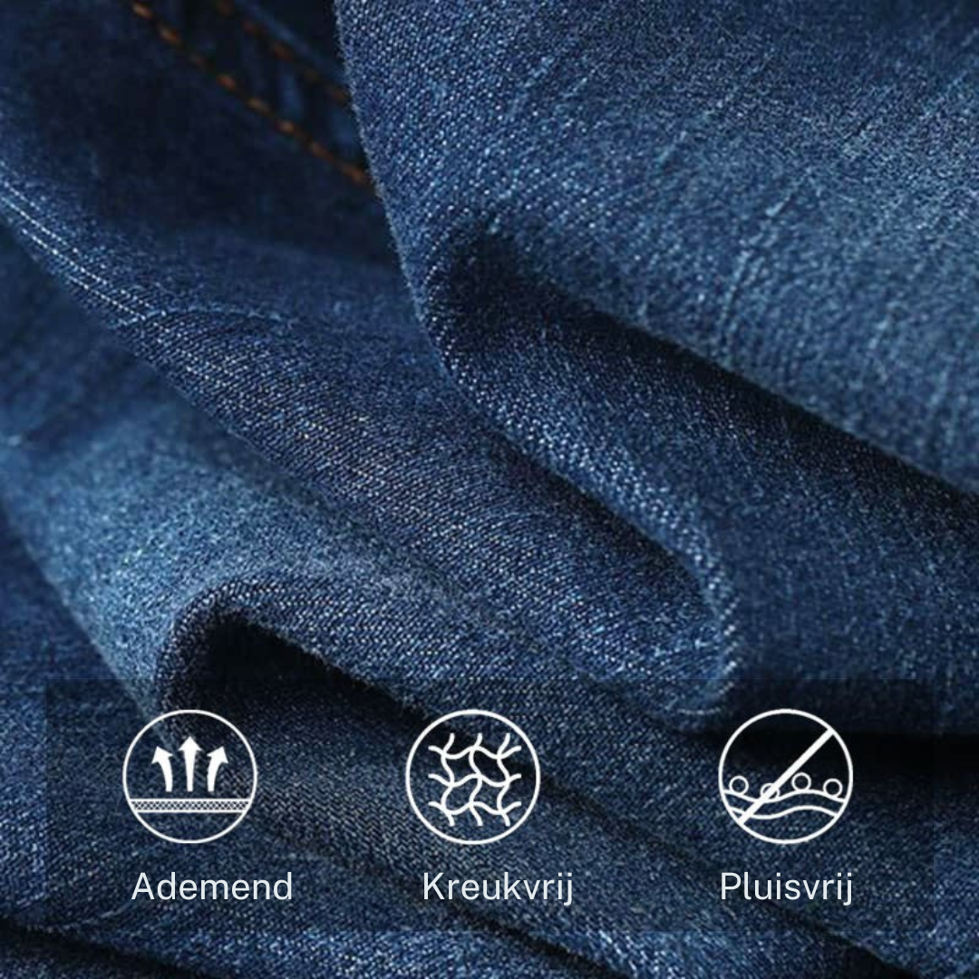 SINTIVO™ Hoge Taille Wijde Jeans