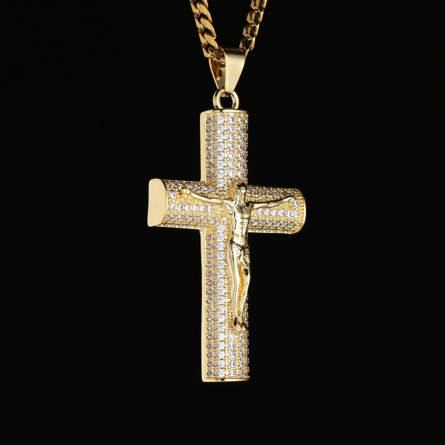 SINTIVO™ Luxe Kruis Hanger met Ketting