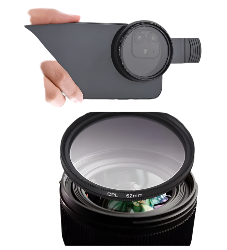 SINTIVO™ Universele CPL-camera- en smartphonefilter