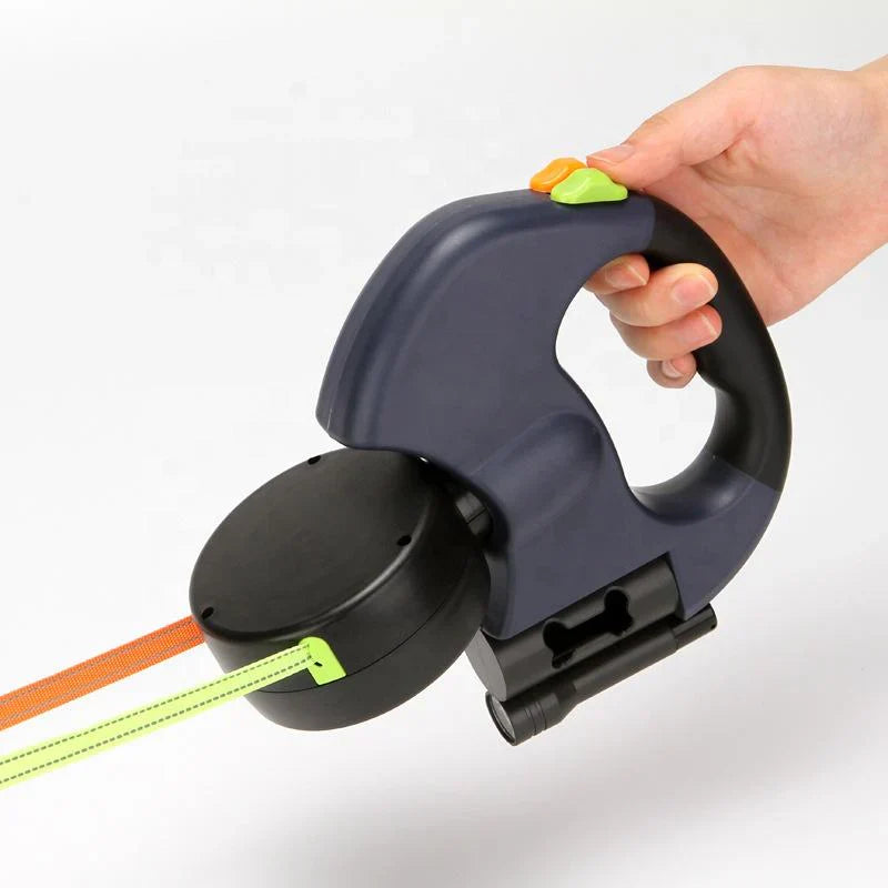 SINTIVO™  Uitschuifbare Dubbele Hondenriem