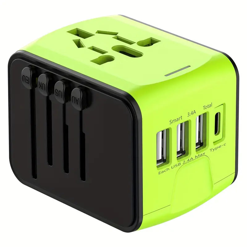 SINTIVO™ Universele Reisadapter met USB-poorten