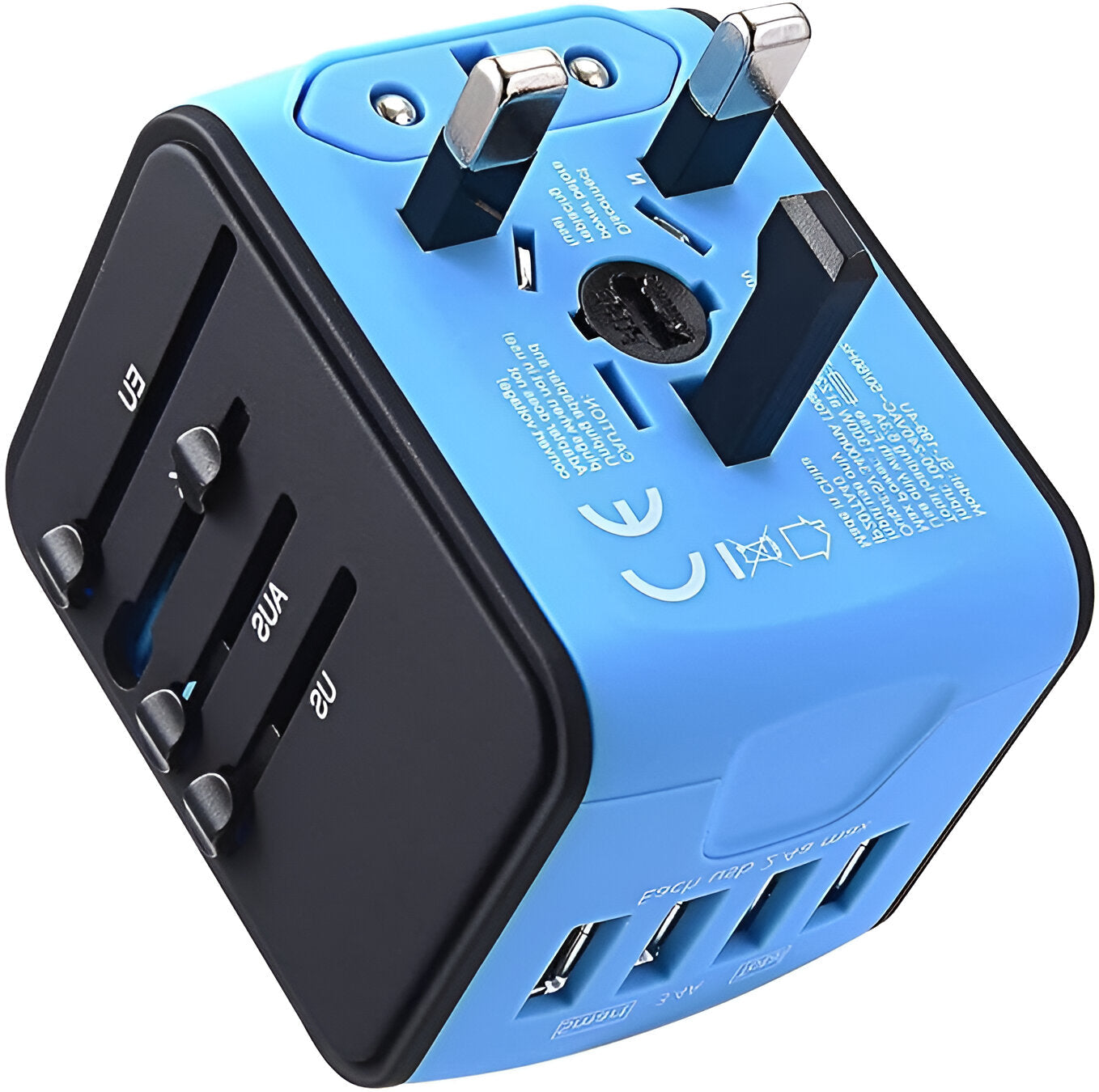SINTIVO™ Universele Reisadapter met USB-poorten