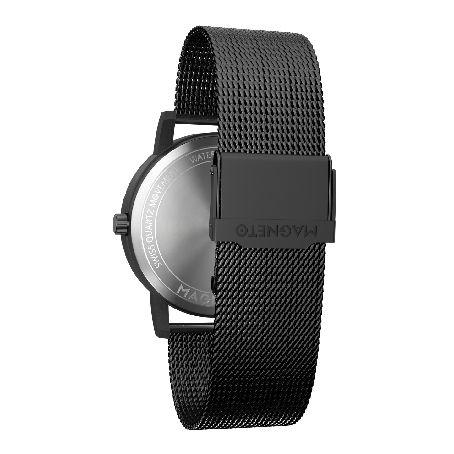 SINTIVO™ Magnetische  Kogelbaan-Horloge – Zwart