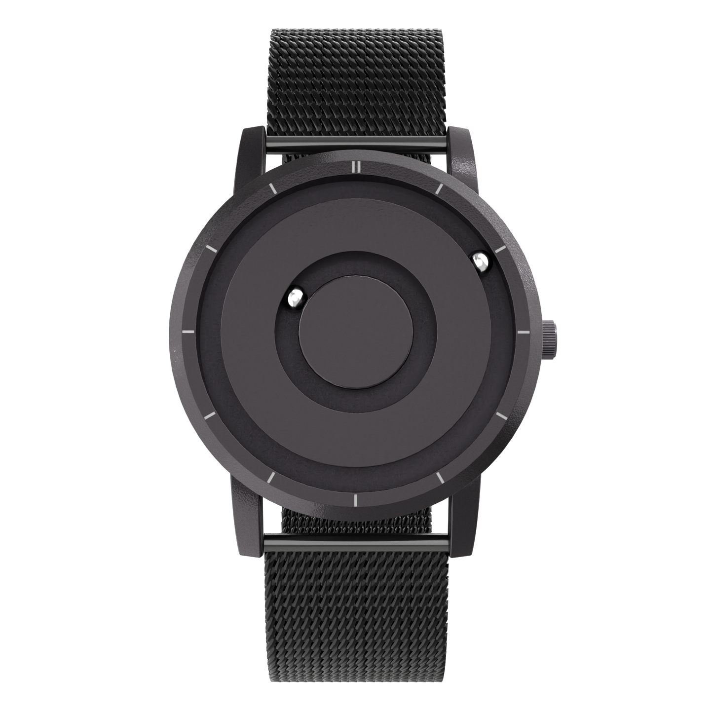 SINTIVO™ Magnetische  Kogelbaan-Horloge – Zwart