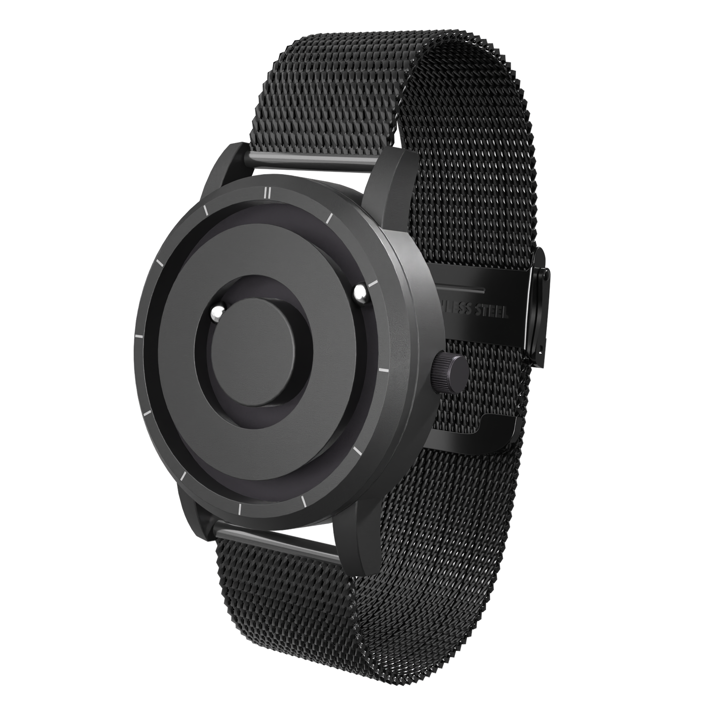 SINTIVO™ Magnetische  Kogelbaan-Horloge – Zwart