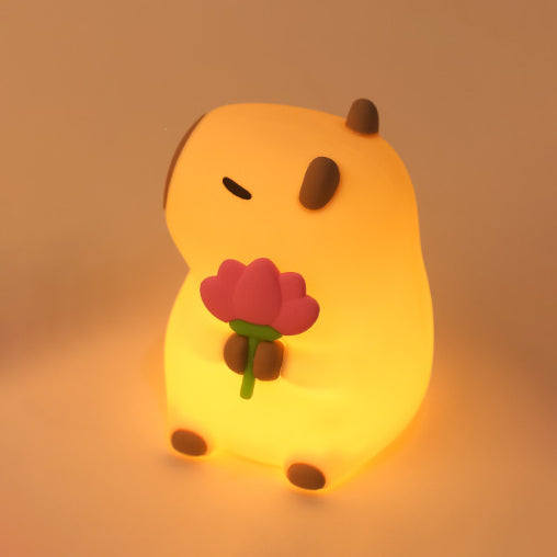 SINTIVO™ Capybara Nachtlamp – Zacht & Schattig