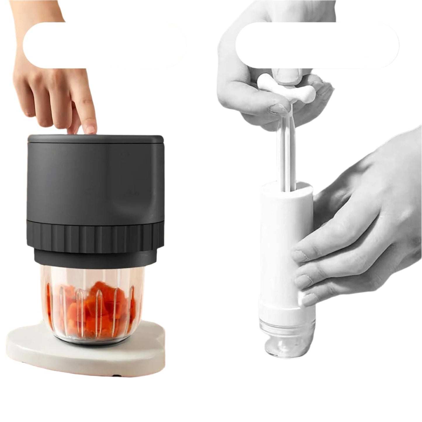 SINTIVO™  Automatische vacuümpomp voor bewaarpotten