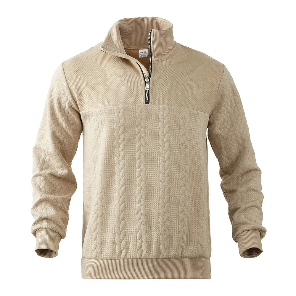 SINTIVO™ Essentiële Ritskraag Sweatshirt