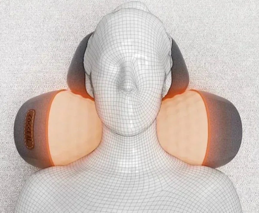 SINTIVO™ Ergonomisch Masserend Nek- en Schouderkussen