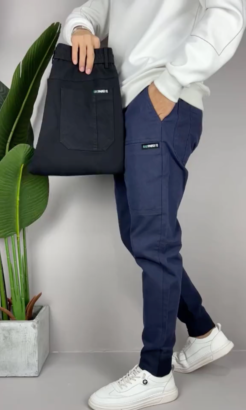 SINTIVO™ Stijlvolle Stretch Jogger Broek voor Heren