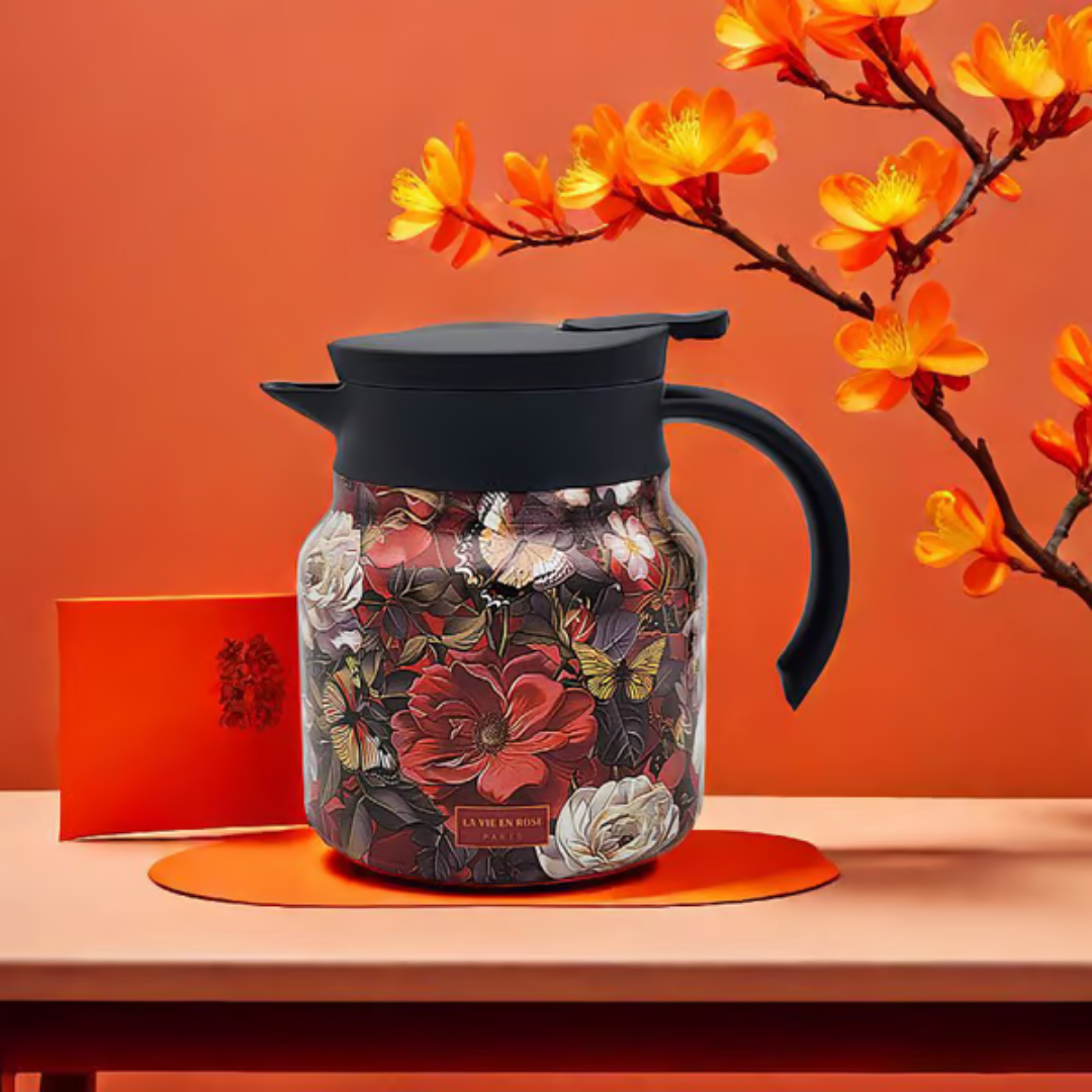 SINTIVO™ Bloemen Theepot Thermo