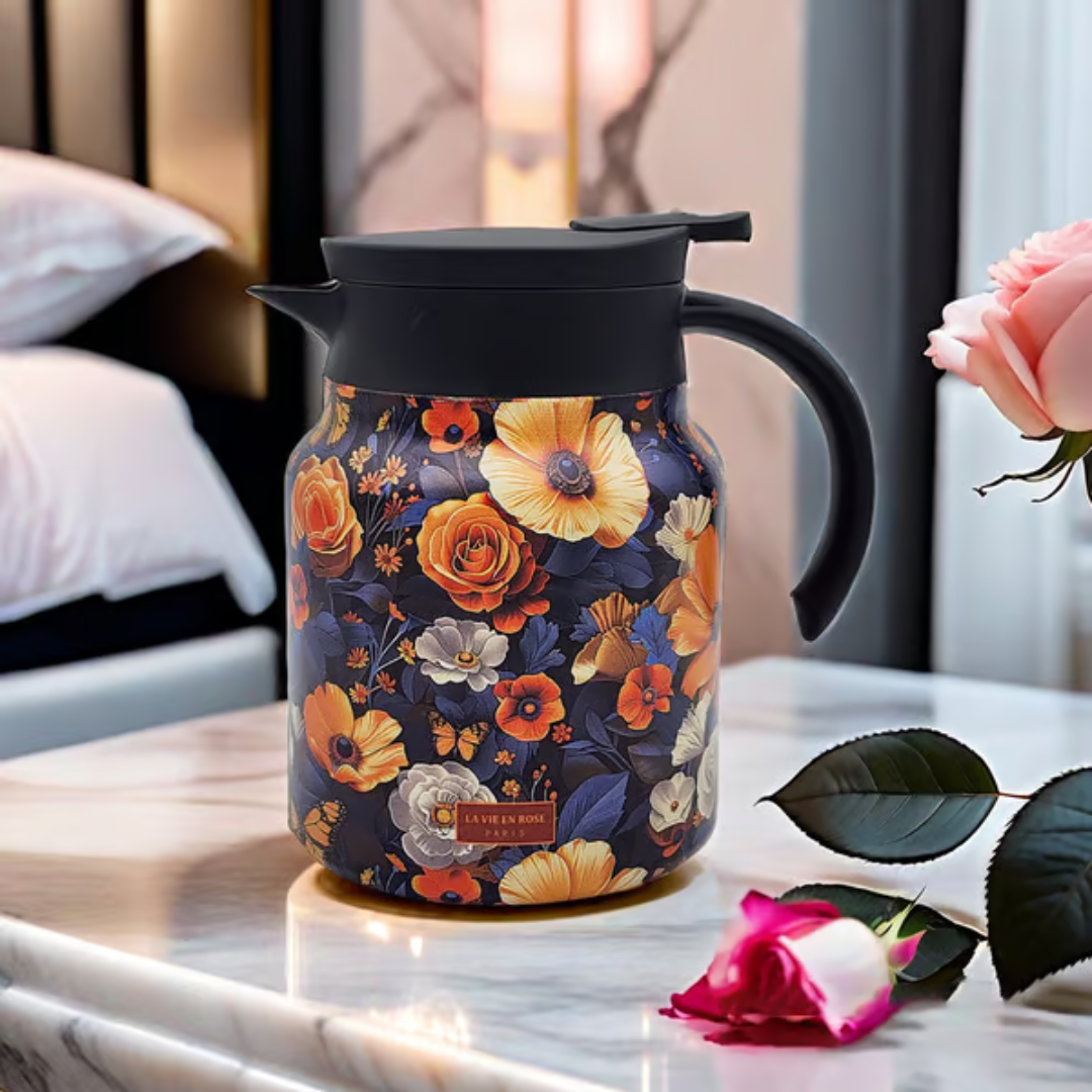 SINTIVO™ Bloemen Theepot Thermo