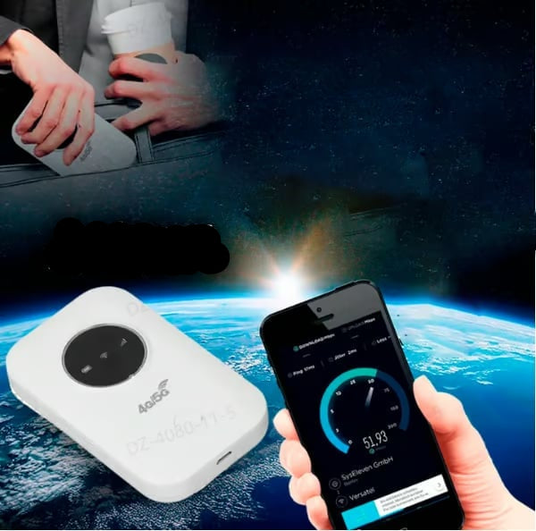 SINTIVO™ Draagbare 4G/5G LTE WiFi Hotspot Router
