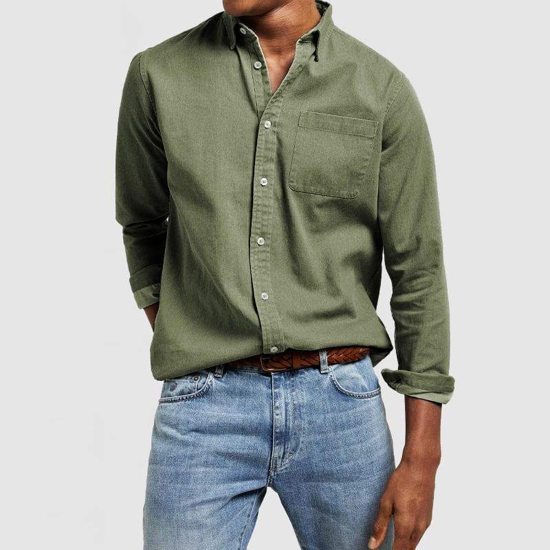 SINTIVO™ Casual Linnen Overhemd