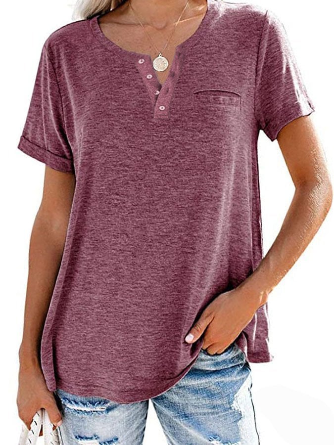 SINTIVO™ Simpele Pasvorm Zakshirt