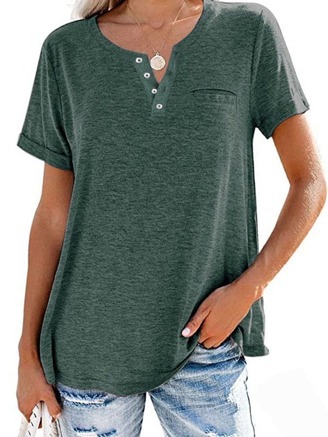 SINTIVO™ Simpele Pasvorm Zakshirt