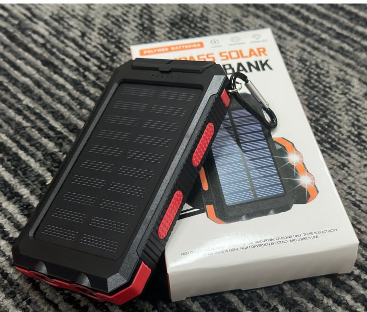 SINTIVO™ Draagbare Solar Powerbank 10000 mAh