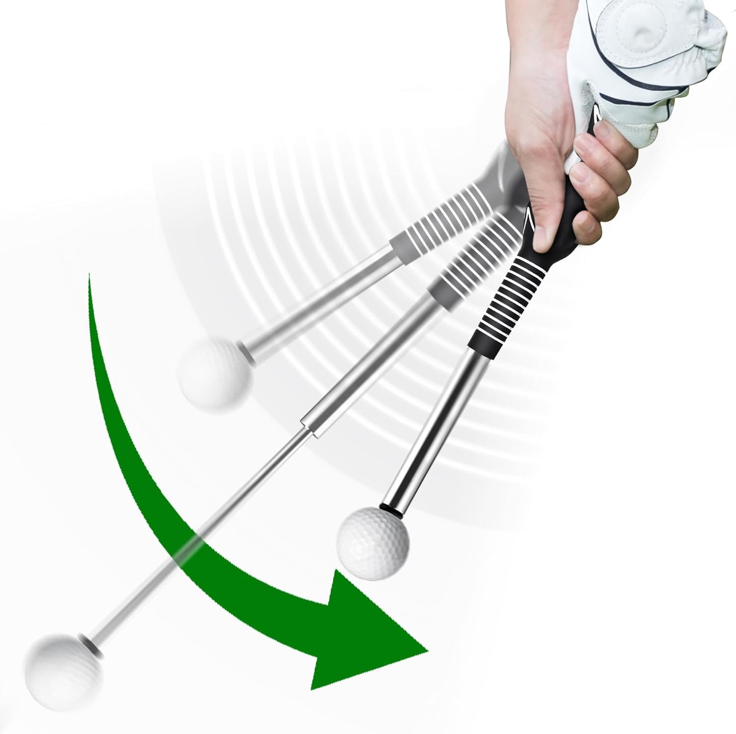 SINTIVO™ Golf Swing Trainer Stick