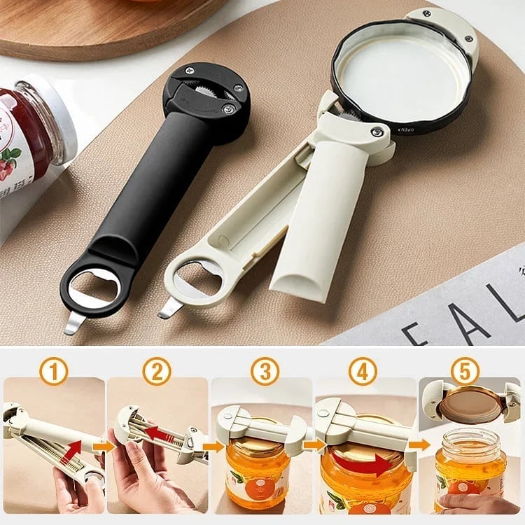 SINTIVO™ Multifunctionele Fles- en Potopener