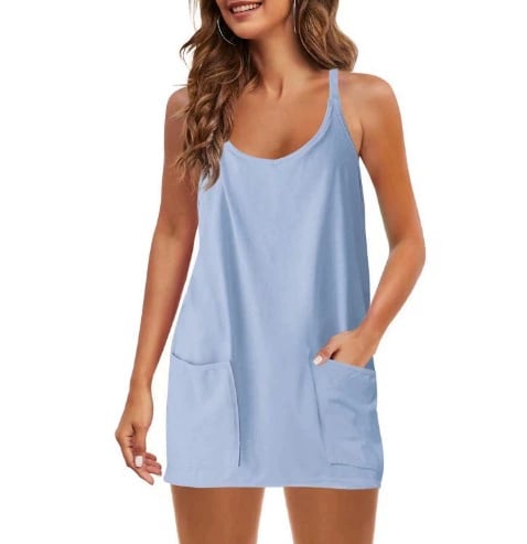 SINTIVO™ Stijlvolle Mouwloze Mini Zomerjurk