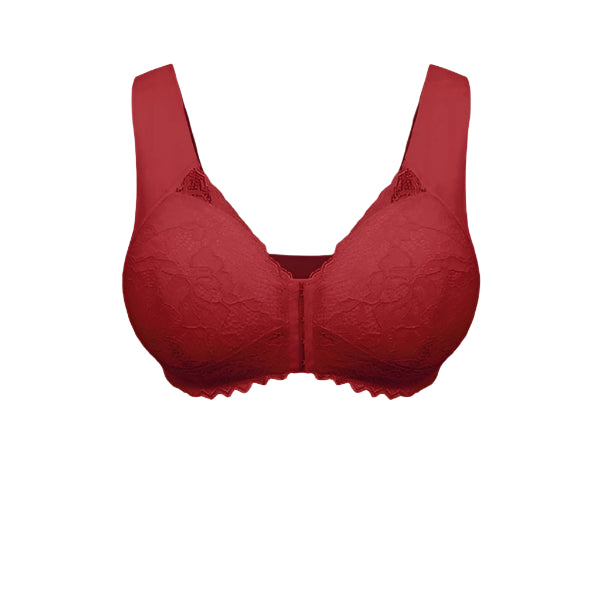 SINTIVO™ Comfortabele Beha met Voorsluiting en Kantdetails