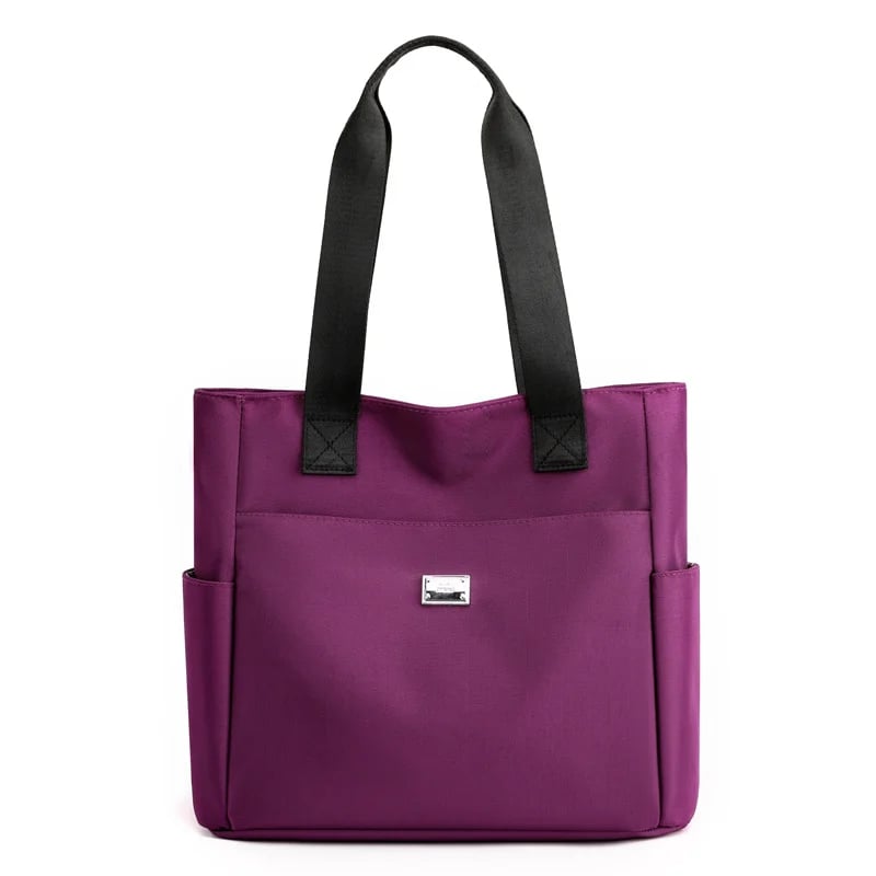 SINTIVO™ Luxe Nylon Schoudertas met Meerdere Zakjes