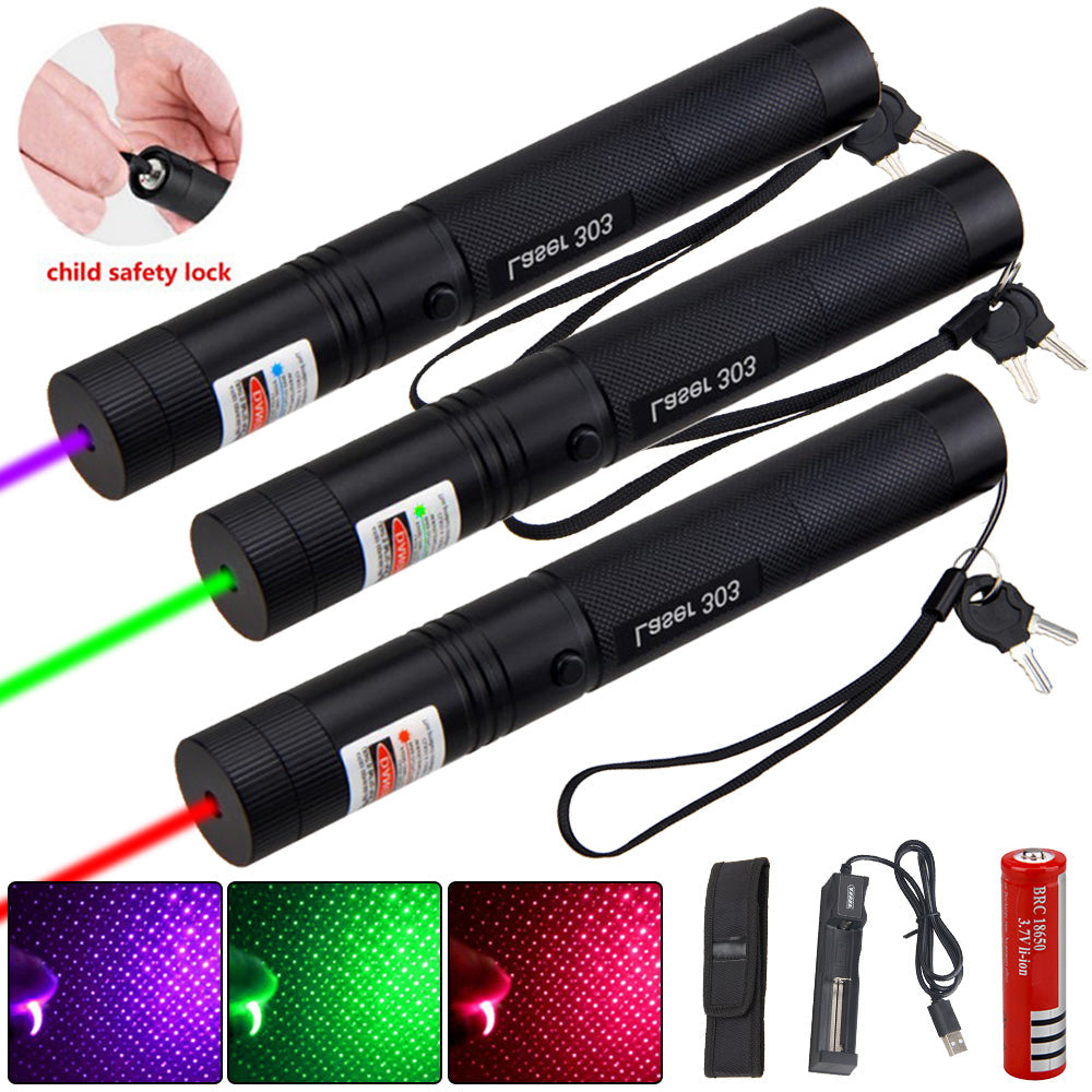 SINTIVO™ Laserpointer - PowerPointer - Hoge Kracht & Oplaadbaar - Lange Bereik