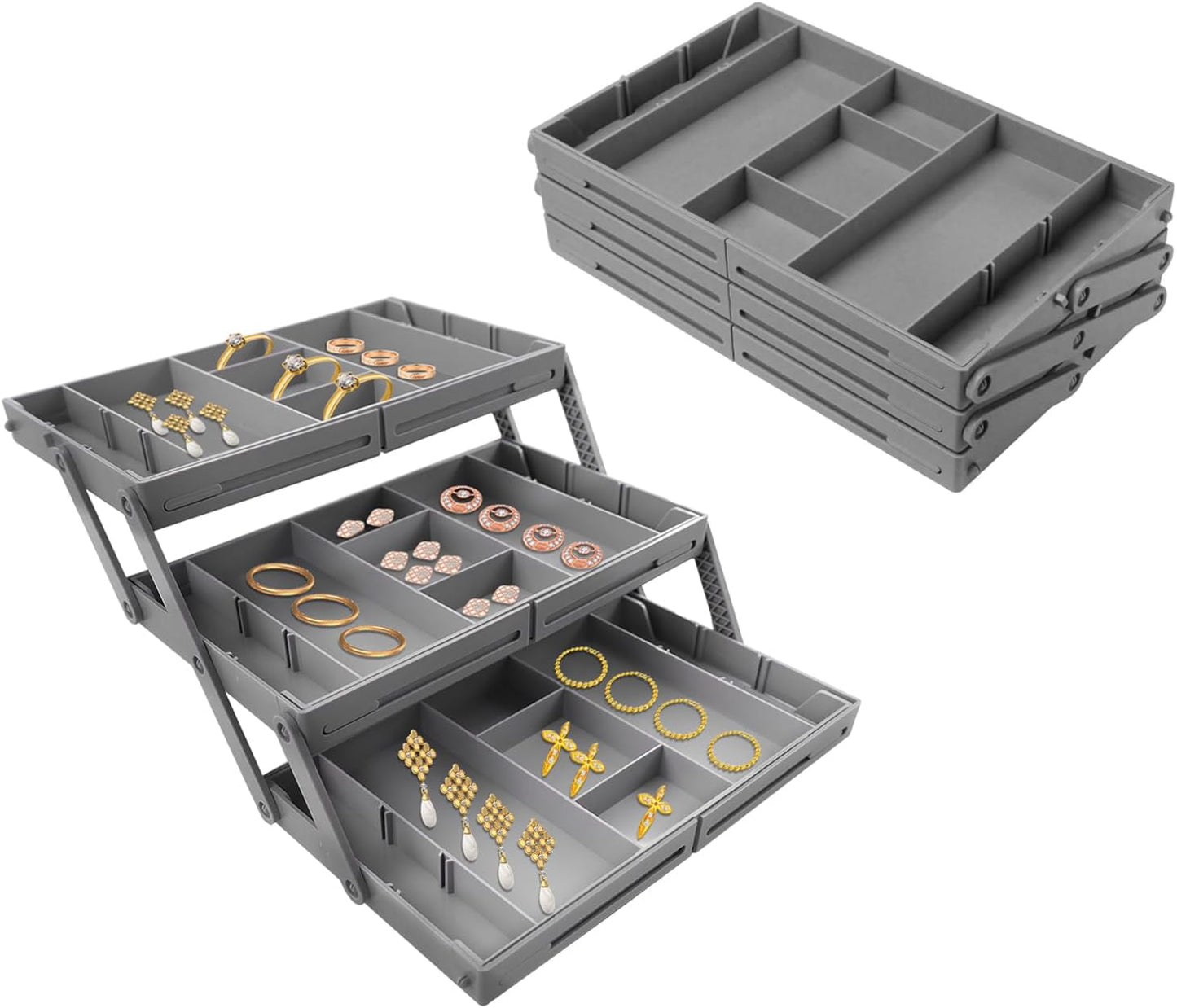 SINTIVO™ Uitschuifbare Sieraden- en Accessoire Organizer