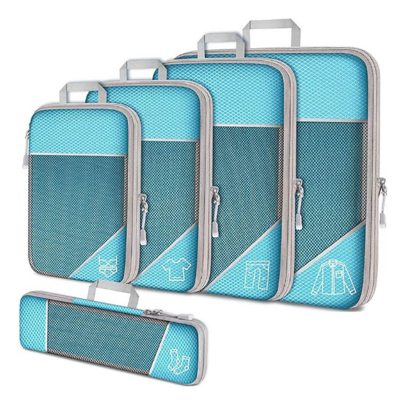 SINTIVO™ Packing Cubes 5-delige set