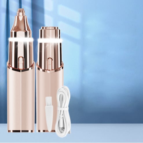 SINTIVO™ 2-in-1 multifunctionele gezichts- en wenkbrauwtrimmer