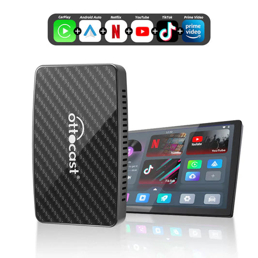 SINTIVO™ DriveCast | Draadloze CarPlay & Android Auto Adapter