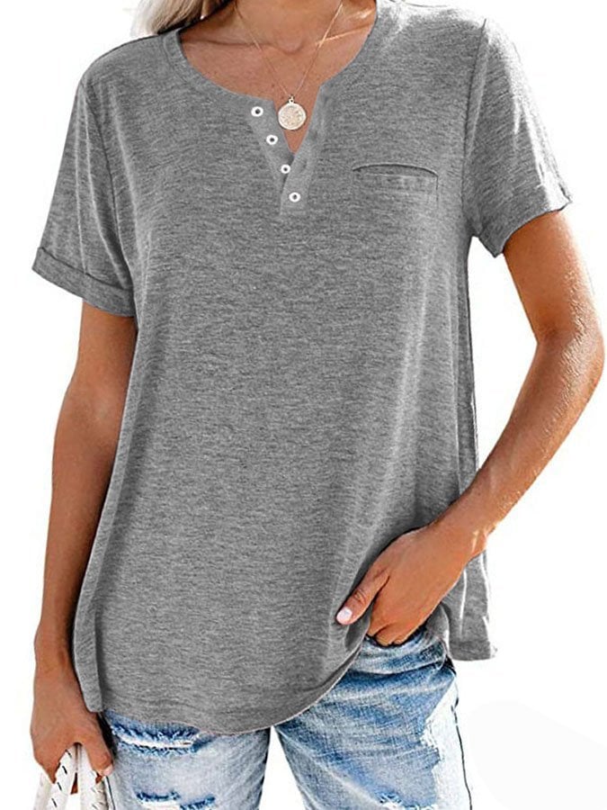 SINTIVO™ Simpele Pasvorm Zakshirt