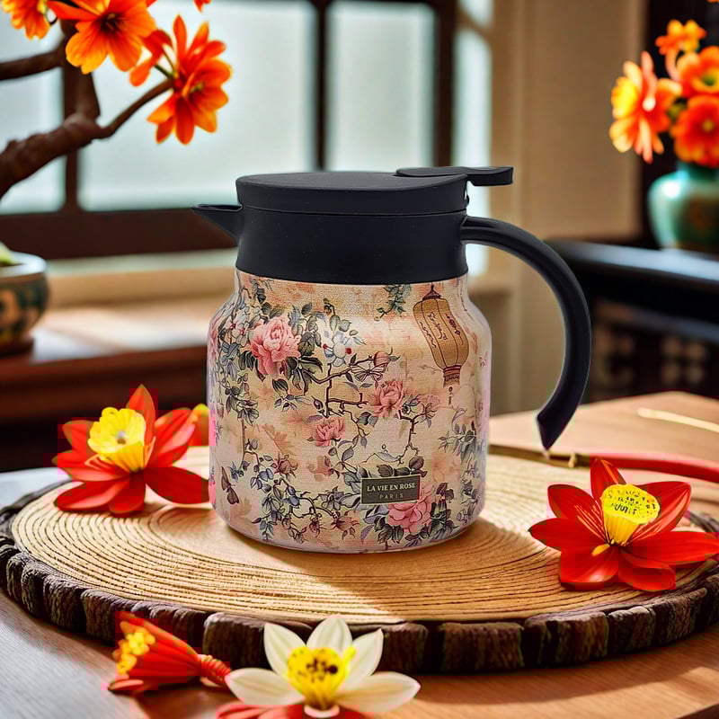 SINTIVO™ Bloemen Theepot Thermo