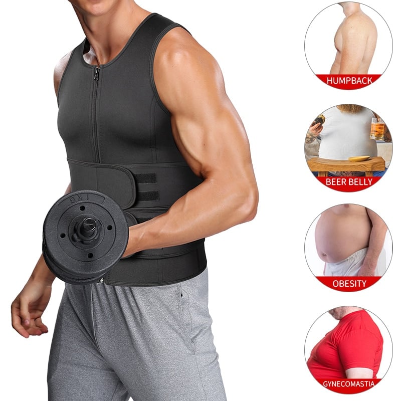 SINTIVO™ Heren Sauna Vest & Taille Trainer