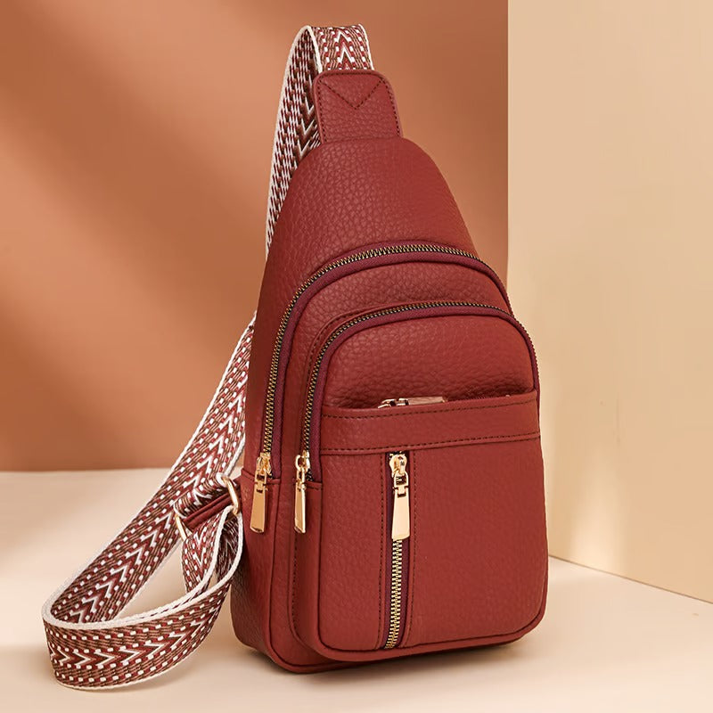 SINTIVO™ Effen Kleur Crossbody Handtas voor Dames.