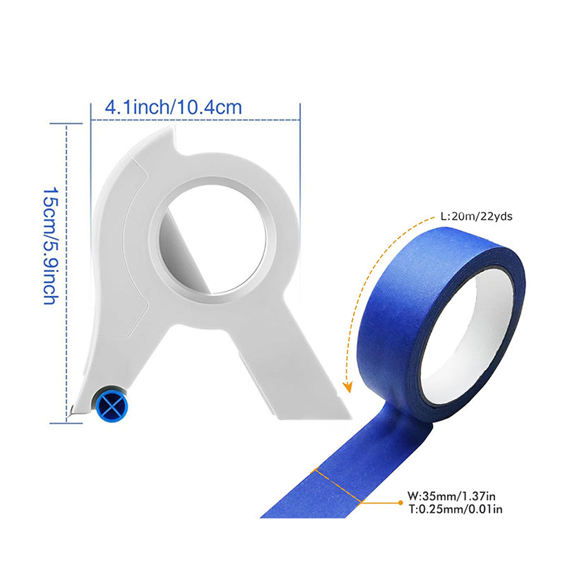 SINTIVO™ TapePro | Professionele Tapedispenser voor Strakke Lijnen