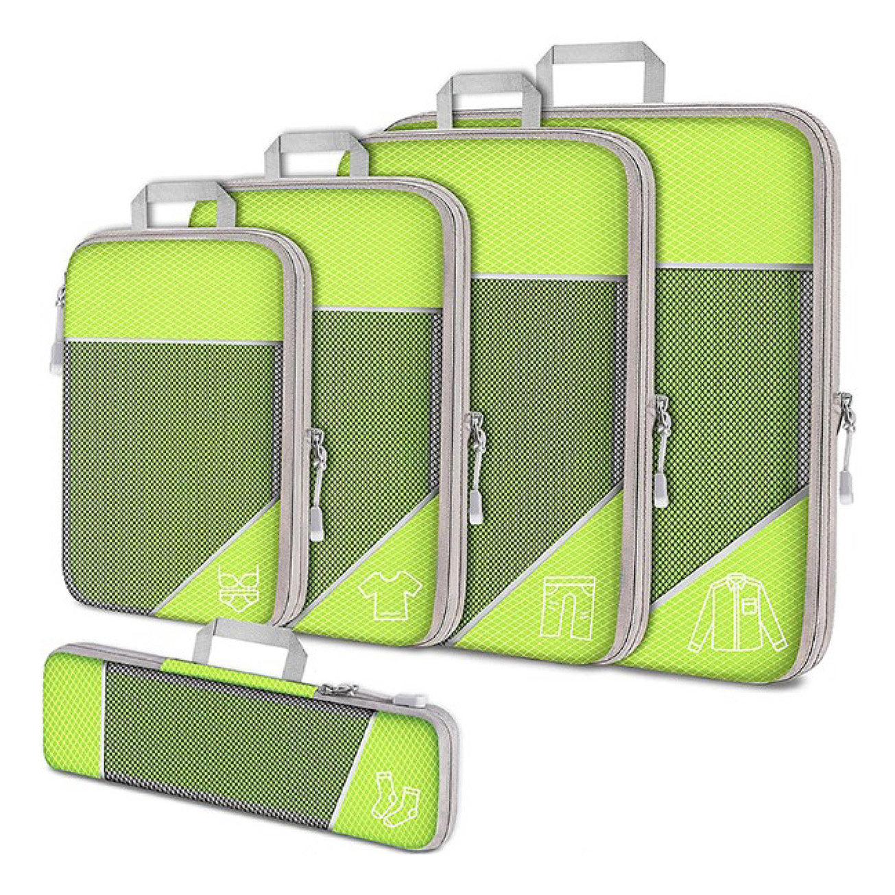 SINTIVO™ Packing Cubes 5-delige set