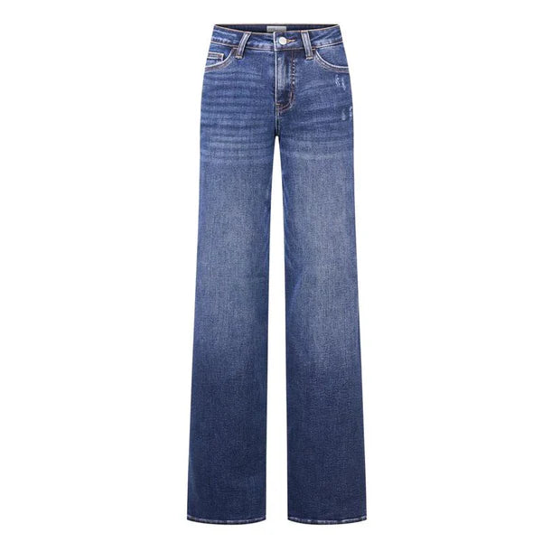 SINTIVO™ Rekbare Taille Denim Broek